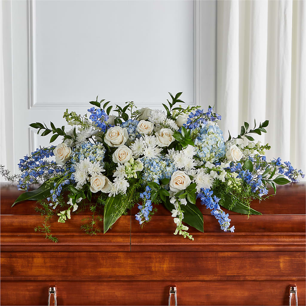 Timeless Essence Casket Spray – KELLY ANN'S FLORAL, Wilkes Barre PA