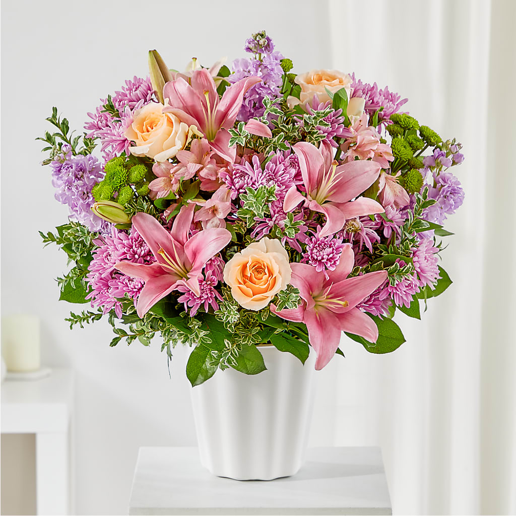 Supportive Embrace Tabletop Basket – KELLY ANN'S FLORAL, Wilkes Barre PA