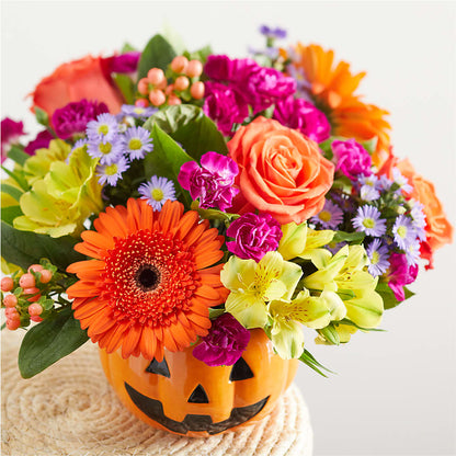 Tricks & Treats Pumpkin – KELLY ANN'S FLORAL, Wilkes Barre PA
