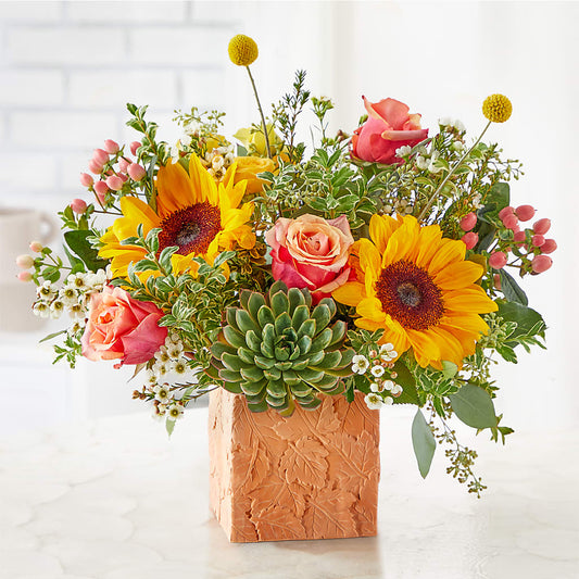 Sunflower Season Bouquet – KELLY ANN'S FLORAL, Wilkes Barre PA