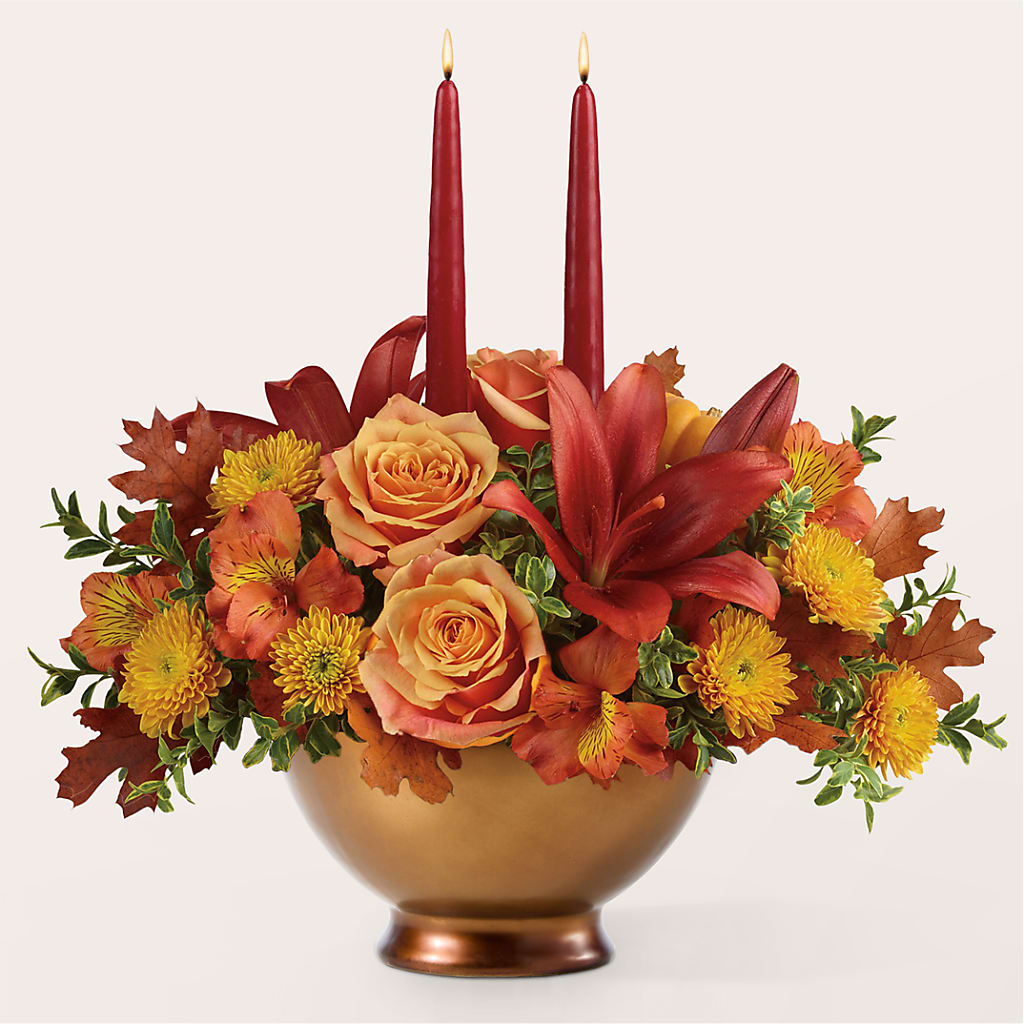 Harvest Table Centerpiece – KELLY ANN'S FLORAL, Wilkes Barre PA