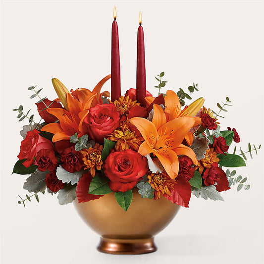 Fruits of Fall Centerpiece – KELLY ANN'S FLORAL, Wilkes Barre PA