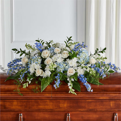 Timeless Essence Casket Spray – KELLY ANN'S FLORAL, Wilkes Barre PA